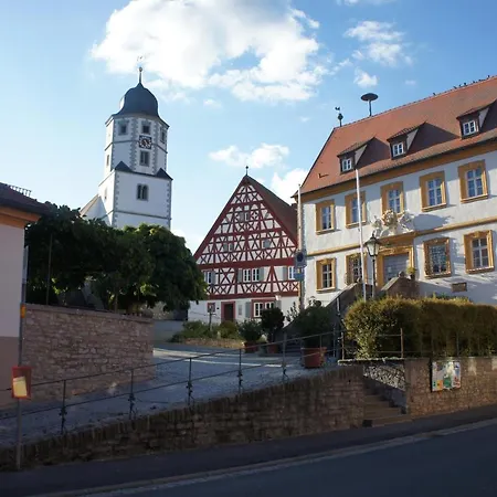 Wunderschoene Ferienwohnung In Winterhausen Mit Kueche, Bad Und Piano Exterior photo